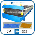 YTSING-YD-0373-1Pass CE y ISO Autenticación automática Roll Form Metal Roofing Machine